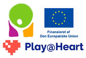 Skovvangskolen med EU-logo og Play@heart
